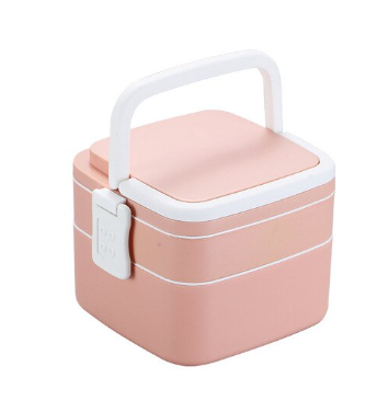 Portable Double-Layer Food Storage Container - Imagem 8