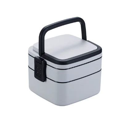 Portable Double-Layer Food Storage Container - Imagem 3